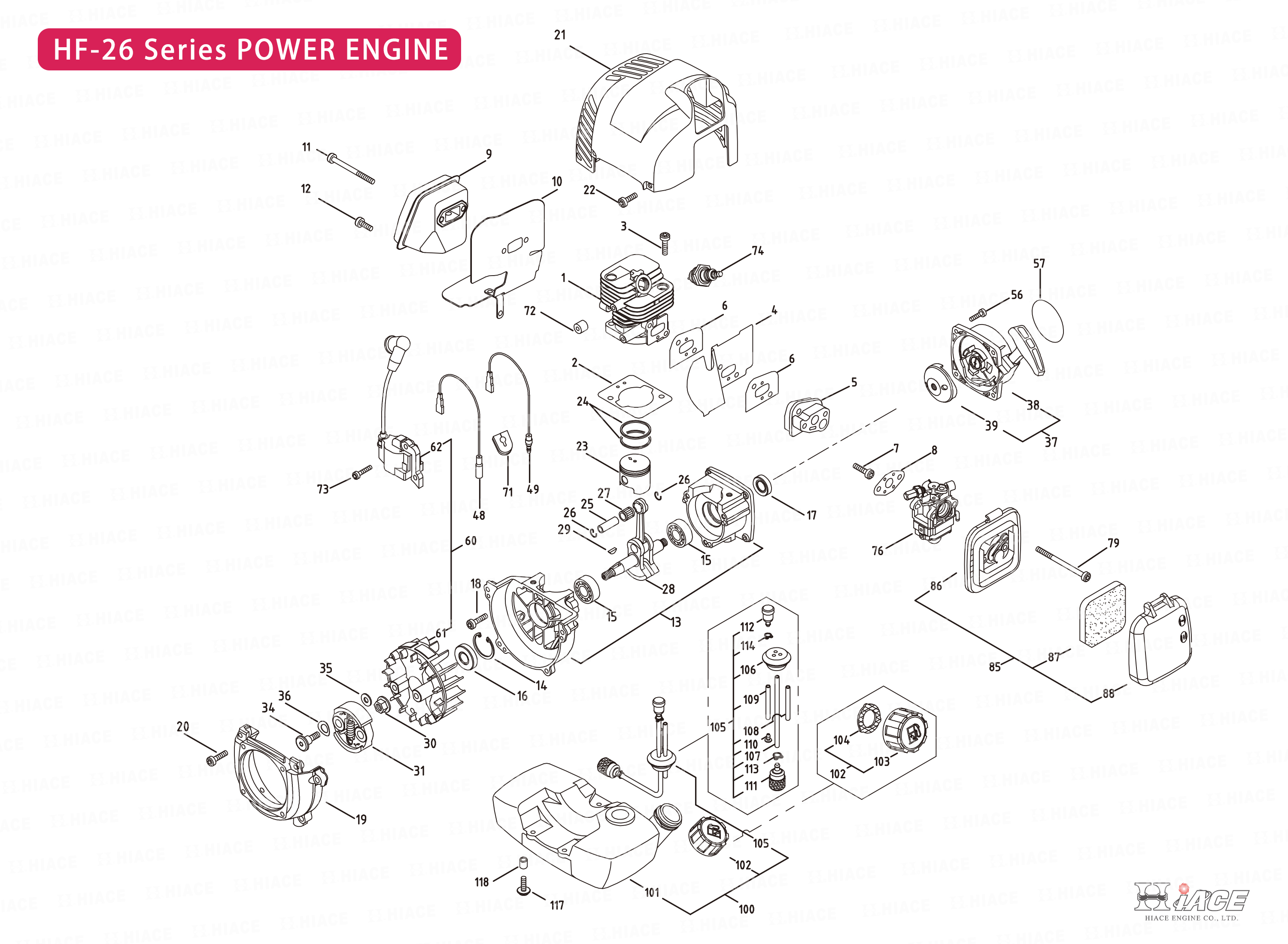 HF-26 Series POWER ENGINE
