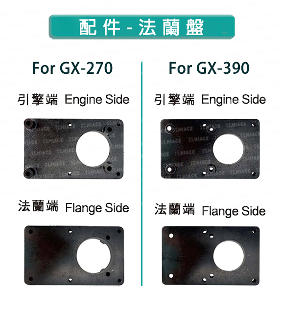GX-270 GX-390 法蘭盤